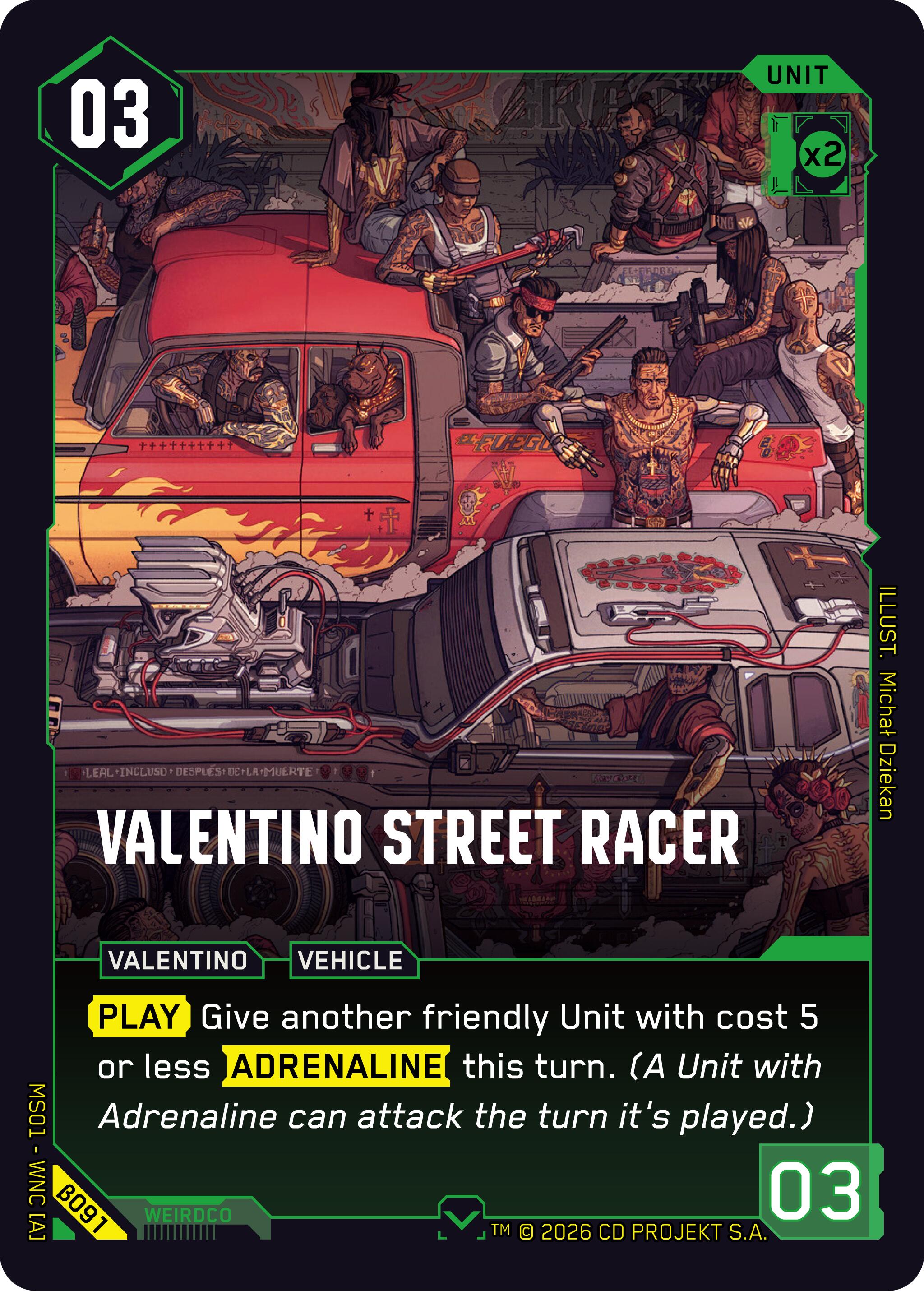 Valentino Street Racer